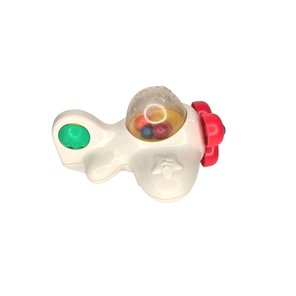 1988 Playskool Popper Ball Airplane Vintage Toy Plane Moving Propeller Toddler T